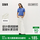 森馬（Semir）森柔牛仔|商場(chǎng)同款牛仔褲女寬松長(cháng)褲秋季2025闊腿褲103525124011A