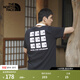 北面（The North Face）【都市經(jīng)典系列】 短袖T恤男女同款戶(hù)外寬松透氣半袖25新品|8EY8 JK3/宇宙黑 XL /180