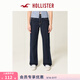 HOLLISTER美式經(jīng)典baggy風(fēng)Y2K高腰牛仔褲25秋冬女裝355-5562 深色水洗 24 160/60A 00標準版