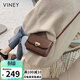 viney牛皮包包女包斜挎包小包洋氣品牌單肩包生日禮物高級感送女友老婆