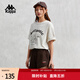 卡帕（Kappa）背靠背2025新款夏季短袖女t恤男純棉休閑半袖運動(dòng)上衣K0EX2TD81D