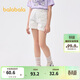 巴拉巴拉童裝兒童短褲女童2025夏裝牛仔休閑中大童褲子208225110002