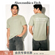 Abercrombie & Fitch【經(jīng)典LOGO】男裝25夏美式復古重磅圓領(lǐng)短袖T恤123-5029 淺綠色 S (175/92A)
