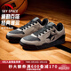 安踏（ANTA）|空域 SKYSPACE籃球鞋復古休閑簡(jiǎn)約黑912541804 亞麻灰/碳灰/基礎黑-3 40 (男7碼)