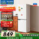美菱（MeiLing）離子凈181L兩門(mén)冰箱變頻小戶(hù)型家用租房宿舍兩用節能可冷藏冷凍白色BCD-181LCR2X