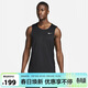 耐克（NIKE）男子速干訓練背心DV9814-010 黑色  XL 