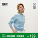 森馬（Semir）商場(chǎng)同款|emoji? 聯(lián)名系列毛衣女春格子2026套頭衫101126107009