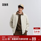 森馬（Semir）長(cháng)袖襯衫男春季撞色寬松翻領(lǐng)上衣純棉工裝水洗外套101125105102