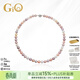 GiO珠寶 彩色淡水珍珠項鏈珠串送媽媽禮物實(shí)用 6.5-7.5mm 43cm