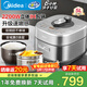 美的（Midea）高端電壓力鍋電高壓鍋 家用立體ih加熱5升0涂層電壓鍋一鍵自動(dòng)排氣雙膽快手菜高壓電飯鍋3-4-5-6人 5L 【線(xiàn)下同款】IH超速嫩丨全域0涂層