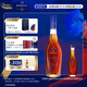 馬爹利（Martell）名士VSOP 干邑白蘭地 洋酒 法國進(jìn)口 送禮佳選 名士500ml 1瓶+名士 50mL 1瓶