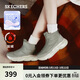 斯凱奇（Skechers）女鞋靴厚底雪地靴保暖棉鞋中高幫加絨面包靴168062