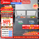 美的（Midea）355L雙溫雙箱家商兩用冰柜冷藏冷凍大容量節能減霜冷柜電子控溫冰箱京東自營(yíng)BCD-355DKEM以舊換新