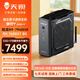 天鋇游刃Y獨顯迷你主機 AMD銳龍R9電腦臺式整機雙A組合內置RX7600XT顯卡8G顯存電競游戲小型主機 32G DDR5內存1TB固態(tài)PCIE4固態(tài)硬盤(pán) RX7600XT 8G顯卡