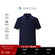 BMW STUDIO春夏新品寶馬男裝POLO領(lǐng)短袖T恤 NAVY XL
