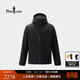 比音勒芬【丁禹兮同款先鋒夾克】春秋男士休閑夾克輕盈百搭微廓連帽外套