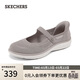 斯凱奇（Skechers）閃穿鞋瑪麗珍淺口單鞋春季女鞋一腳蹬圓頭芭蕾鞋138497
