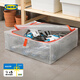 宜家（IKEA）【熱銷(xiāo)套組】PARKLA派克拉儲物袋整理袋收納袋衣物手提袋 儲物袋55x49x19cm*5+鞋袋*2