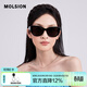 MOLSION陌森太陽(yáng)鏡大框貓眼墨鏡女偏光開(kāi)車(chē)MS3120 C10 焦糖 高清偏光 不配度數
