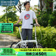 大行（DAHON） 412折疊自行車(chē)14英寸單速超輕迷你鋁合金學(xué)生成人單車(chē)BYA412 白色