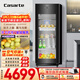 卡薩帝（Casarte）攬光166L冰吧家用冷藏柜保鮮柜客廳大容量多功能精致小冰箱立式小型冰柜雙溫制冰DS0166DK以舊換新