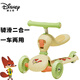 迪士尼（Disney）兒童滑板車(chē)1-3歲寶寶車(chē)學(xué)步車(chē)坐騎二合一閃光輪瘋狂動(dòng)物城尼克