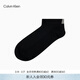 Calvin KleinJeans男士簡(jiǎn)約ck提花運動(dòng)商務(wù)休閑舒適短筒襪子 001-太空黑 1雙 均碼