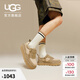UGG春季新款女士舒適時(shí)尚系帶低幫圓頭拼色圣蓋茨休閑鞋 1178872 MSSL | 芥菜籽色/海鹽白 38