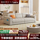 布戈政府補貼棉麻布藝沙發(fā)客廳2025新款現代簡(jiǎn)約鋼琴鍵家用小戶(hù)型沙發(fā) 【升級版】親膚細膩棉麻布+天然水洗乳膠坐墊 2.1米直排沙發(fā)【更多顏色咨詢(xún)客服】