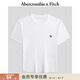 Abercrombie & Fitch【多色圓領(lǐng)T】經(jīng)典小麋鹿圖案女裝25夏季美式短袖T恤139-5272 白色 XS (160/84A)