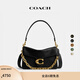 蔻馳（COACH）【明星同款】女士Chain TABBY 26號鏈帶單肩包斜挎包女包 B4/黑色