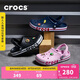 卡駱馳（CROCS）貝雅卡駱班洞洞鞋|205089 黑/白-066 44(280mm)