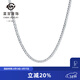 菜百首飾Pt950鉑金項鏈簡(jiǎn)約時(shí)尚肖邦項鏈百搭素鏈可調節長(cháng)度 鉑金項鏈 約2.77g 約45cm