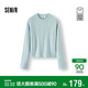 森馬（Semir）商場(chǎng)同款|森柔毛衣女冬季短款絞花圓領(lǐng)寬松2025毛衫101725107001