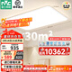 雷士（NVC）普瑞護眼照明客廳吸頂燈臥室燈大戶(hù)型led燈具煥新補貼白雪S 160W 30㎡內適用 10362lm 【普瑞全光譜】白雪客廳燈