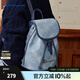 Champion冠軍雙肩包2025秋冬新款女輕便小型書(shū)包通勤背包男旅行包 藍色 均碼