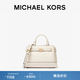 MICHAEL KORS 邁克高仕 MK Reed 女士小號斜挎包手提包 淺奶油色 289 小號
