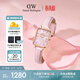 丹尼爾惠靈頓（DanielWellington）DW女士手表珠光貝母經(jīng)典皮質(zhì)石英腕表送女友生日禮物DW508