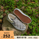 VANS范斯官方 經(jīng)典款Slip-On黑白棋盤(pán)格經(jīng)典一腳蹬男女鞋帆布鞋 黑白棋盤(pán)格 38