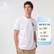 哈吉斯（HAZZYS）男裝 25夏大Logo圓領(lǐng)短袖T恤ASTZE0CBX70【安心品質(zhì)】