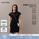 Calvin KleinJeans【防曬】 25夏季女士戶(hù)外休閑ck氣質(zhì)通勤針織短袖連衣裙