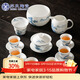 蘇氏陶瓷手繪羊脂玉茶具省級陶瓷藝術(shù)大師陳建瑞手工山水畫(huà)蓋碗組