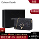 CALWAN KEODH新款小方包包女包單肩真皮鏈條包斜挎輕奢生日禮物送女友老婆 【黑色】品牌時(shí)尚百搭高級感亮片包實(shí)用走心女生閨蜜