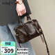 viney牛皮包包女包大容量手提包輕奢斜挎單肩生日禮物高級感送女友老婆