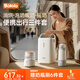 波咯咯（bololo）嬰兒便攜式奶瓶消毒柜 寶寶外出消毒烘干二合一消毒器小型 【便攜出行兩件套】便攜消毒柜 4L +泡奶杯Max+快充頭