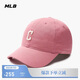 MLB帽子男女情侶棒球帽軟頂鴨舌帽休閑運動(dòng)帽四季3ACP7701N-45PKM-F