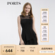 PORTS寶姿春夏新品女裝無(wú)袖中長(cháng)連衣裙SM8D050MFV002 黑色 S (4)