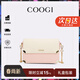 COOGI女士包包女款輕奢品牌單肩包斜挎女包情人節生日禮物女送老婆女友 粉色