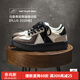 馬登熊貓德訓鞋男2026春季新款阿甘鞋厚底增高運動(dòng)休閑百搭板鞋子男款 黑色 【休閑男鞋/男士板鞋/平底防滑鞋/百搭休閑鞋】 42 男碼