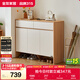 全友家居現代簡(jiǎn)約鞋柜門(mén)口入戶(hù)柜家用多層鞋子收納儲物置物柜一體靠墻